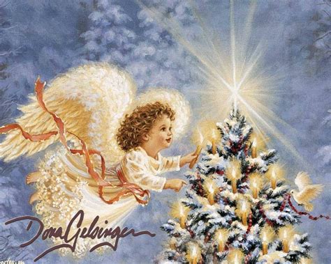 Christmas Angel Wallpapers - Wallpaper Cave