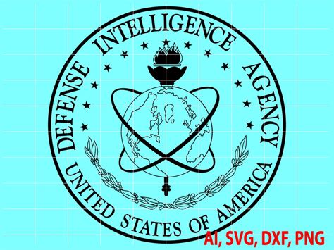 U S A Defense Intelligence Agency Badge, Logo, Seal, Custom, Ai, Vector ...