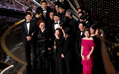 History is made: 'Parasite' is first non-English film to win Oscars Best Picture