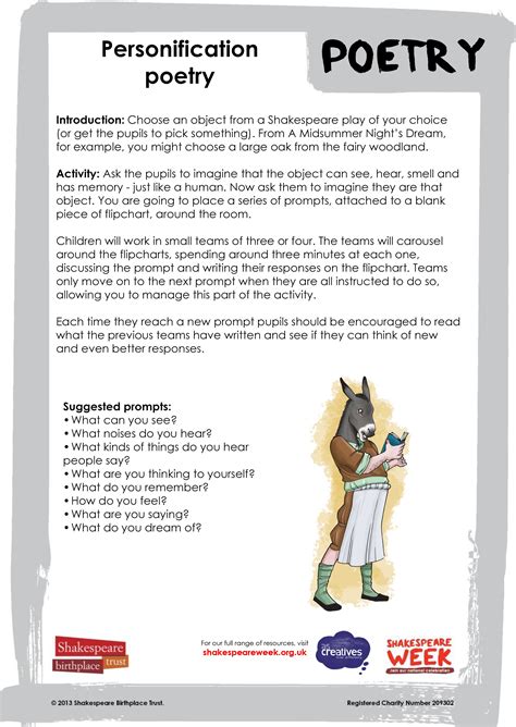 Sandy R. Romero: Personification Activities For Kids : Personification Worksheets / As with ...