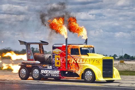 Shockwave jet truck by esakof | Trucks, Big trucks, Freightliner trucks