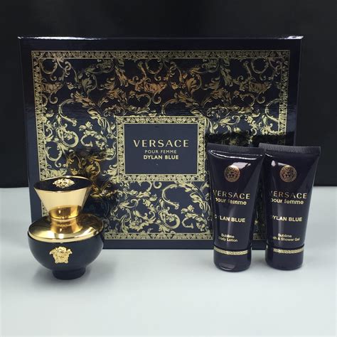 Versace Pour Femme Dylan Blue Gift Set 50ml Eau De Parfum + Products