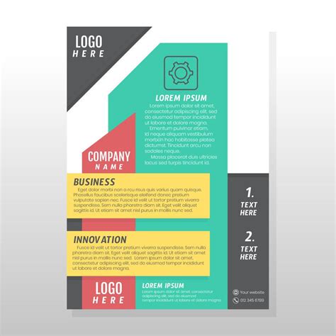 Business Brochure Design 378420 Vector Art at Vecteezy