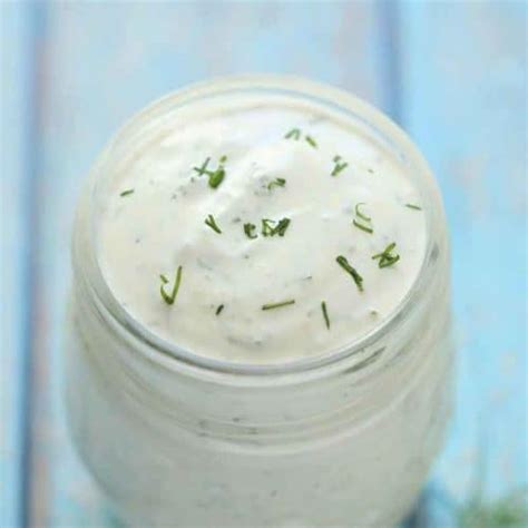 Creamy Dill Sauce | Creamy salad Dressing - Cookingcarnival.com