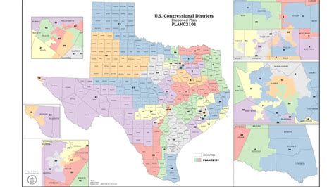 Texas' two new congressional districts added to Houston and Austin in proposed redistricting map ...