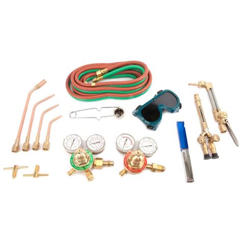 Forney Medium Duty Oxygen Acetylene Deluxe Victor Type Torch Kit-1707 ...