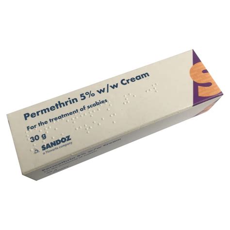 Permethrin 5% cream (30g) - PostMyMeds