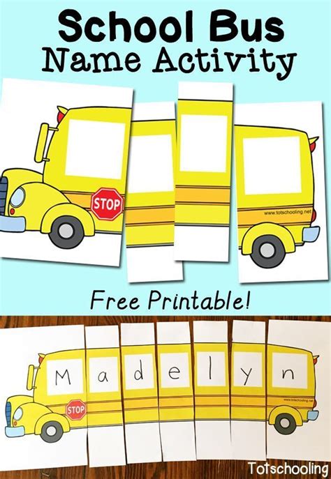 25+ best images about Bus Crafts for Kids on Pinterest | Crafts, Back to school and Buses