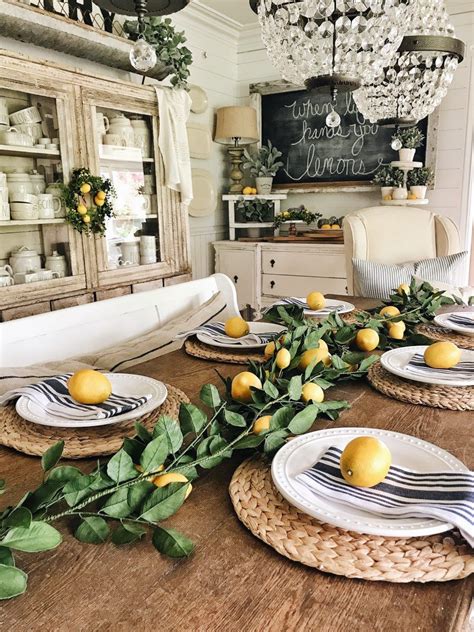 Beautiful cute decor with lemons for summer | The Princess Home ...