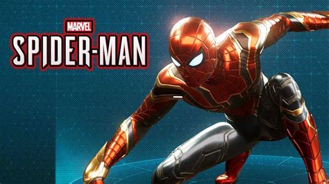 Spider-Man Ps4 - Iron Spider Suit Gameplay Showcase - YouTube