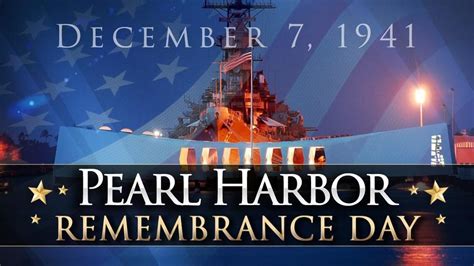 Pearl Harbor National Day of Remembrance ceremony scheduled in ...