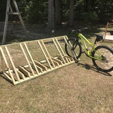 RYOBI NATION - Project Bike Rack | Wood bike rack, Bike rack, Diy bike rack