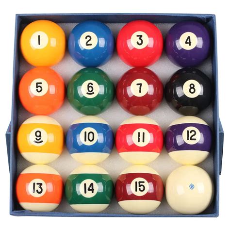 Billiard Balls Set 57mm/52mm Size Billiard Ball Numbers Billiards Accessories China 2016-in ...