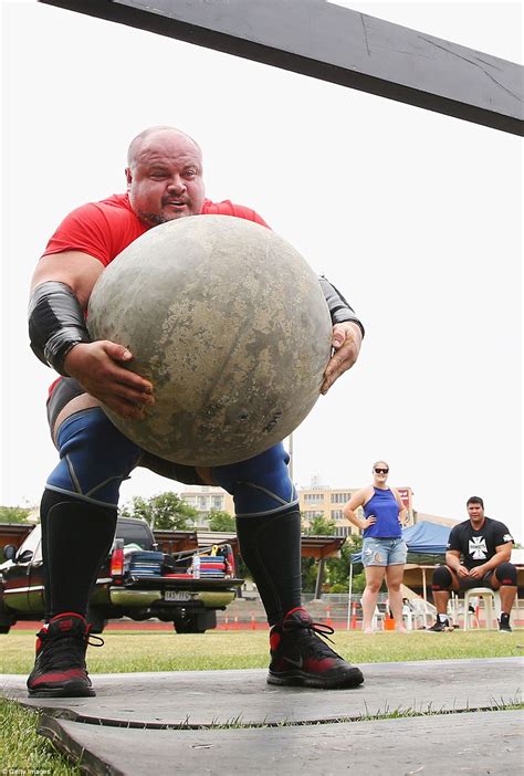 Victoria fitness festival sees Burly blokes hurl rocks, toss cabers and ...