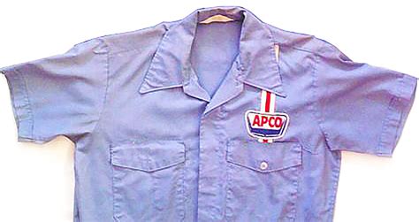 APCO Gas Station Attendant's Uniform » APCO Oil Corporation