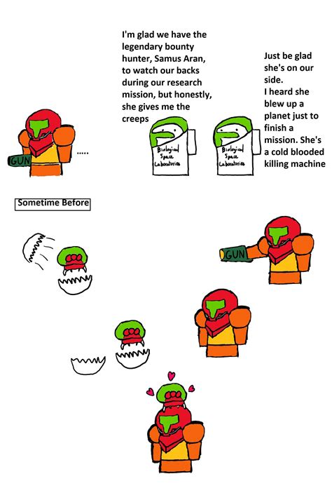 Metroid Flork Fan Comic : r/FlorkofCowsOfficial