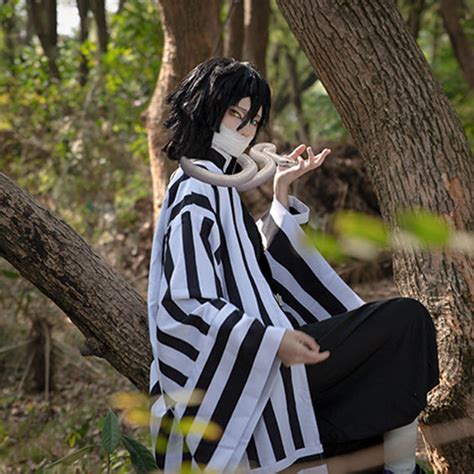 Demon Slayer: Kimetsu no Yaiba Obanai Iguro Cosplay Costume – Gcosplay