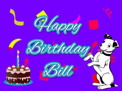 Happy Birthday Bill GIF 19