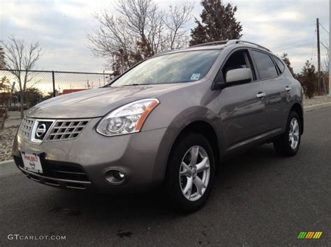 2010 Gotham Gray Nissan Rogue SL AWD #77635430 | GTCarLot.com - Car Color Galleries