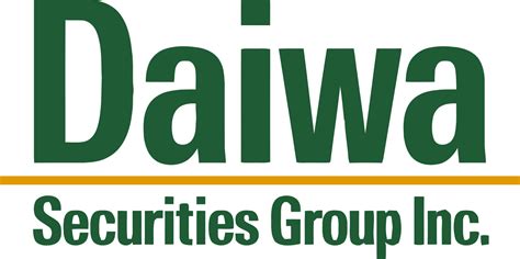 Daiwa Securities Group logo in transparent PNG format