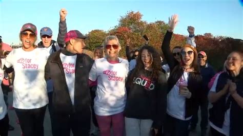 2024 Making Strides Against Breast Cancer in NYC, Stacey Sager leads ...