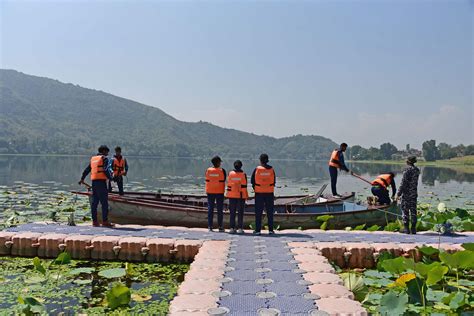 In photos | After 3 decades Kashmir's Manasbal lake opens for NCC ...