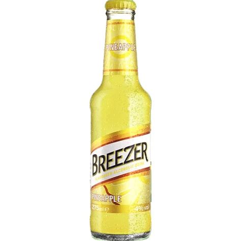 Bacardi Breezer Beer Pineapple Flavour - Alcohol Content Bacardi Breezer Pineapple