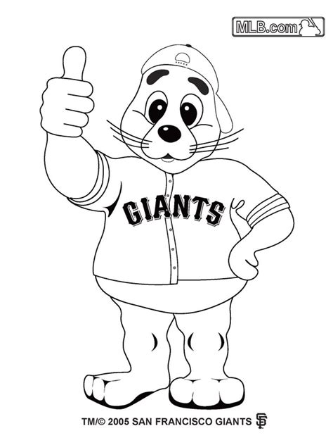 Mlb Mascot Coloring Pages at GetColorings.com | Free printable ...