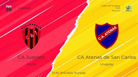 Watch CA Juanico vs CA Atenas de San Carlos 19.10.2023 – Live Stream and VODs | Football | Tips.GG