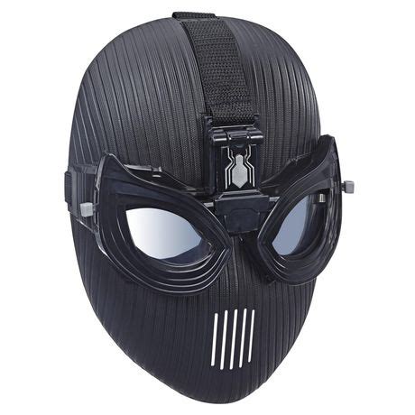 Marvel Spider-Man: Far From Home Spider-Man Stealth Suit Mask for ...