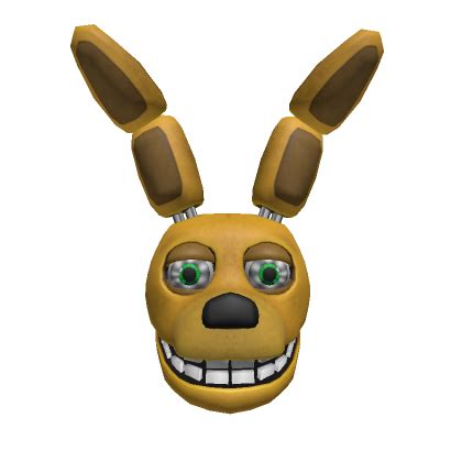 Spring bonnie animatronic 4 [The movie] | Roblox Item - Rolimon's