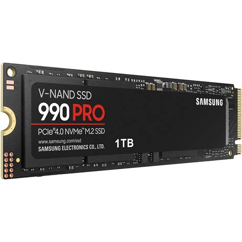 Samsung 990 PRO SSD, 1TB, PCIe Gen 4.0 x4, NVMe, M.2. - eMAG.hu