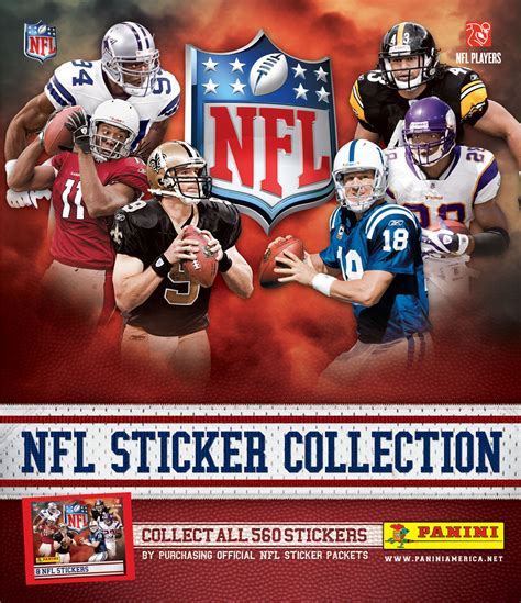 Panini America Launches First Officially Licensed NFL Sticker Album and Sticker Collection