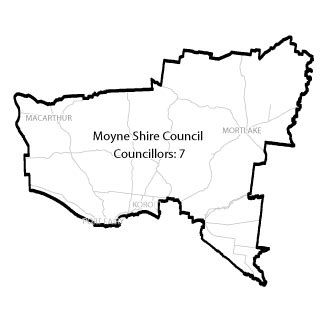 Map of Moyne Shire Council