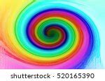 Abstract Rainbow Twirls Free Stock Photo - Public Domain Pictures