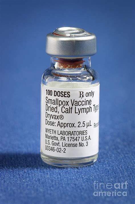 Smallpox Vaccine Photograph by Cdc/science Photo Library - Pixels