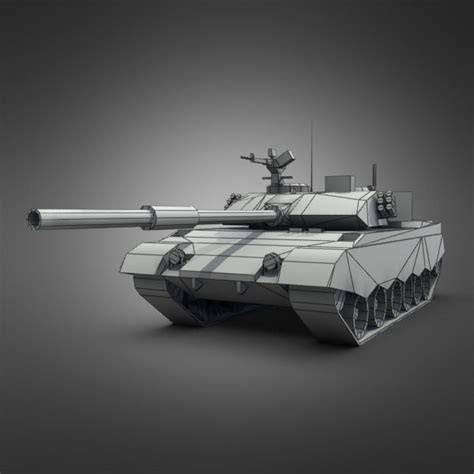 3d ztz96 type 96 tank model