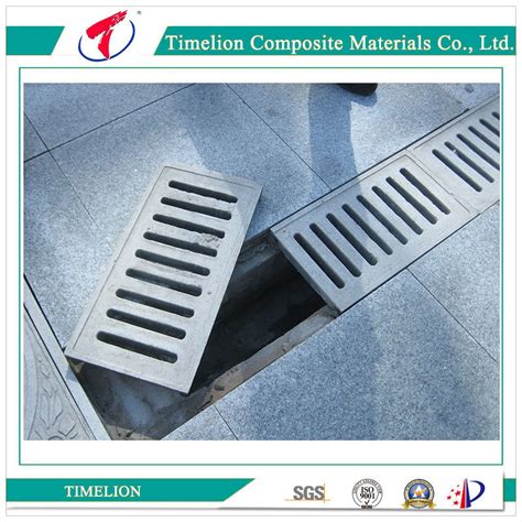 En124 Composite Resin FRP Outdoor Trench Drain Cover - Trench Cover and Drain Cover