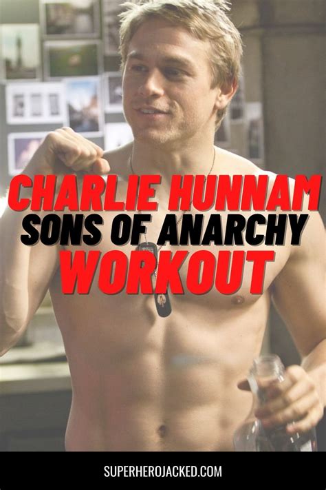 Charlie Hunnam Workout Routine and Diet Plan: Train like Jax Teller | Workout, Celebrity workout ...