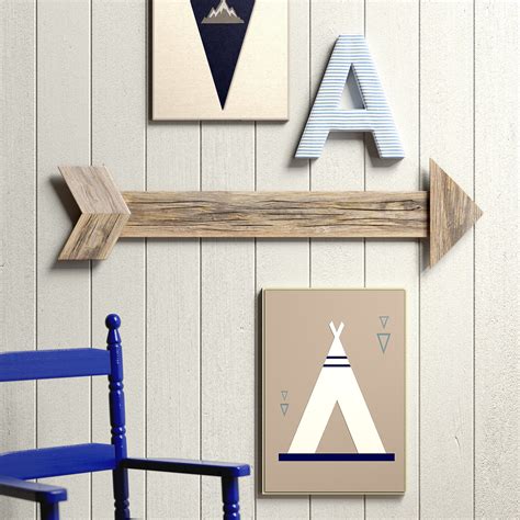 30 Best Collection of Brown Metal Tribal Arrow Wall Decor