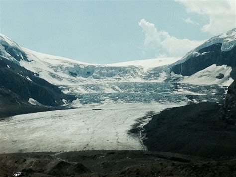 Athabasca Glacier in Alberta, Canada