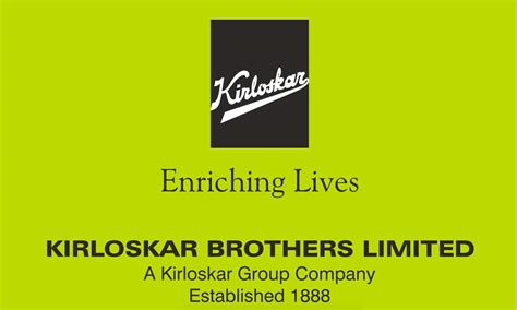 All you need to know about Kirloskar Brothers - News Happenings Updates Food Education ...