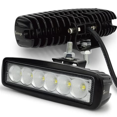 12 Volt 18W LED work light bar lamp 12V led tractor work light LED worklights off road 4X4 24V ...