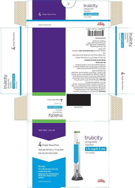 Trulicity - FDA prescribing information, side effects and uses