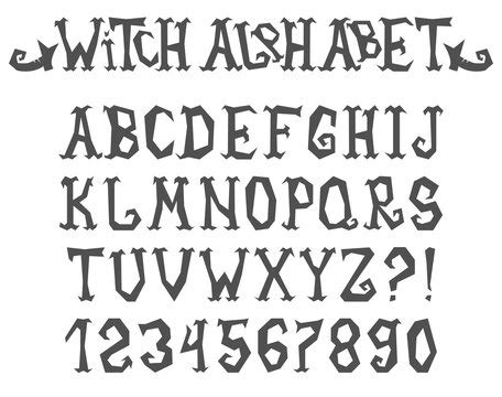 Spooky Letter Font - werohmedia