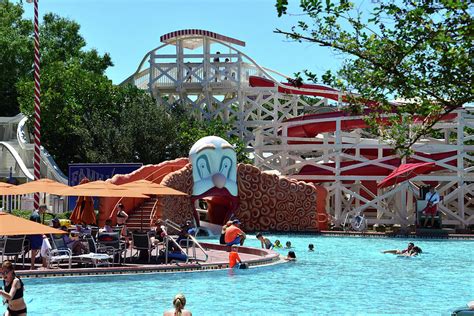 Disney's Boardwalk Resort pool area Photograph by David Lee Thompson ...