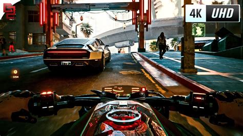 Cyberpunk 2077 - Graphics Mod - Almost REAL-LIFE! - Motorcycle POV ...