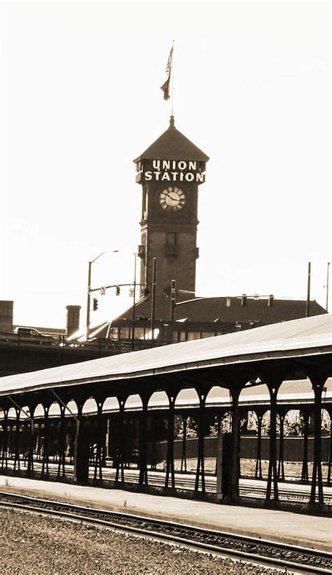 Union Street Station Clock Tower Photograph by Patricia Babbitt