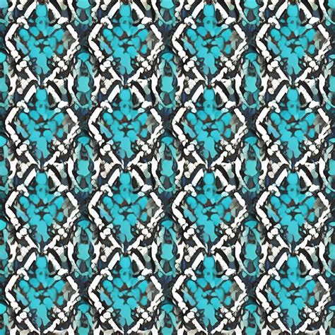 Elegant Cyan and Black Pattern · Creative Fabrica