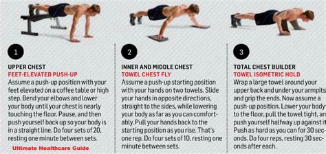 Ultimate Health Care Guide: Best Chest Execises Without Equipment
